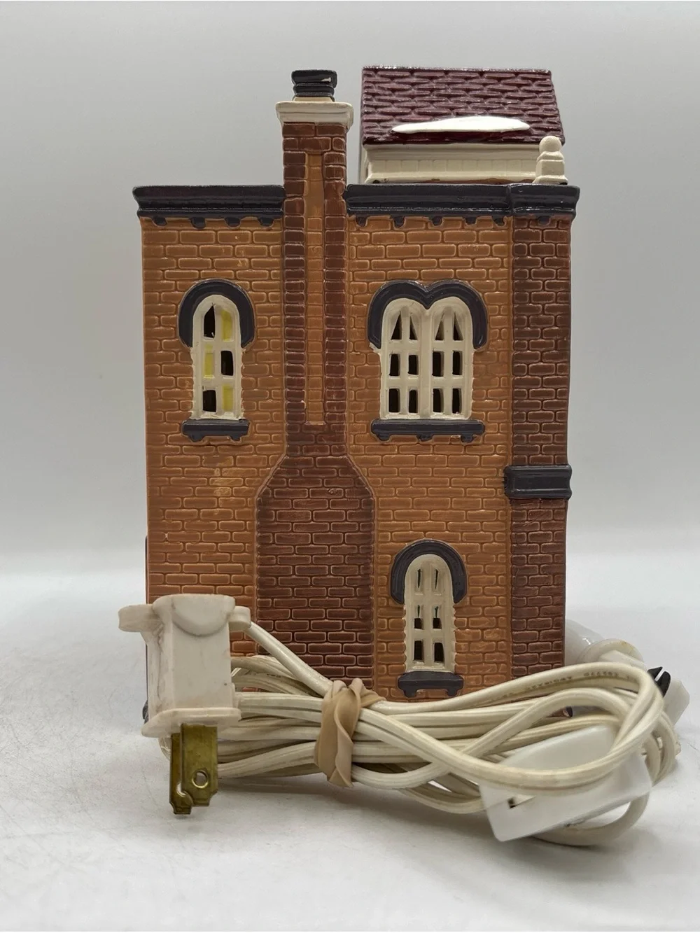 Department 56 1992 Vintage Original Snow Village Print Shop & Village News 54259